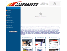 Tablet Screenshot of infiniti-dt.com